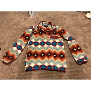 Patagonia patterned fleece!